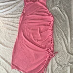 SHEIN Pink Ribbed Top